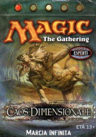 Mazzo caos dimensionale - marcia infinita: Bianco/rosso